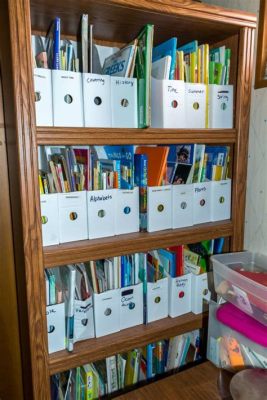 how to store books in boxes: the art of book organization